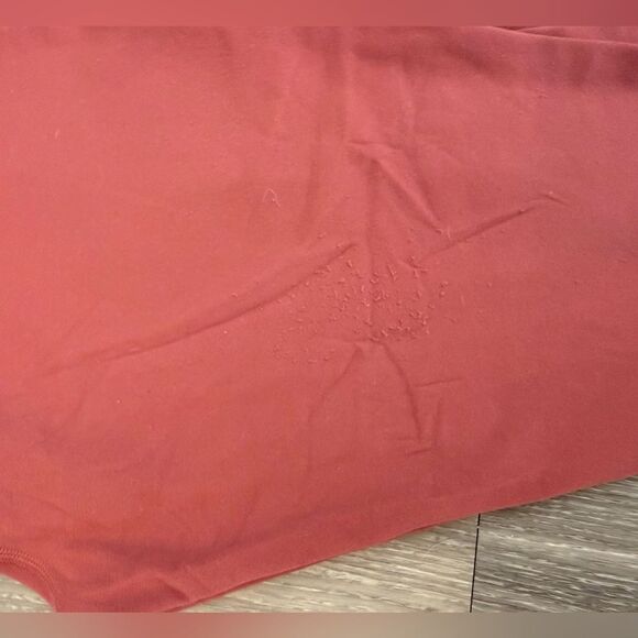 Lululemon cropped align leggings cranberry red size 4 - Picture 8 of 8